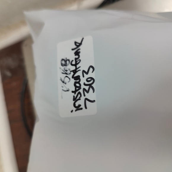 INSTANTFUNK Wide Leg Sweatpants Mens Medium 2 Cream Gray Inside Out Lounge Pants - Picture 9 of 9